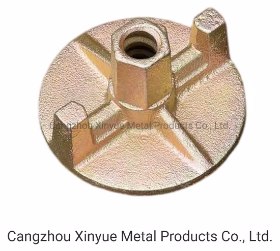 Accessori per casseforme Dado ad alette Dado di ancoraggio Dado flangiato